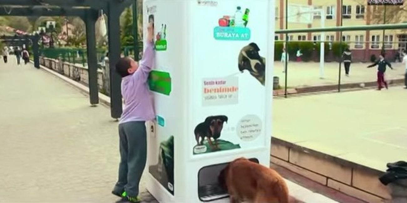 wikifaunia Reciclando ayudaras a un perro de la calle Reciclando ayudaras a un perro de la calle o VENDING MACHINE facebook