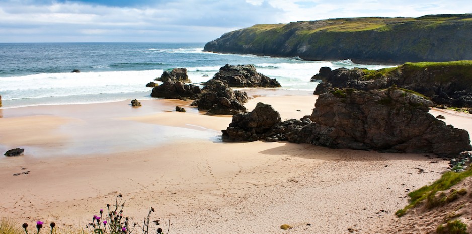 Durness playa viajar