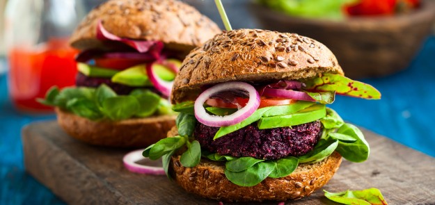 Hamburguesa de quinoa Hamburguesa de quinoa